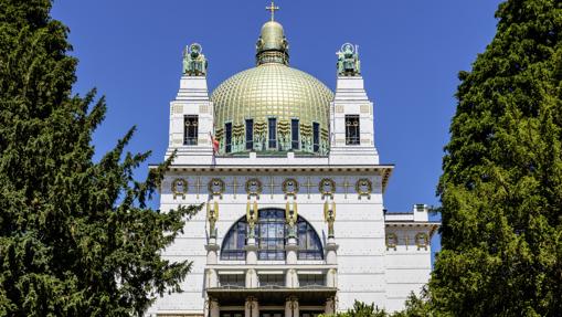 Iglesia obra del arquitecto Otto Wagner