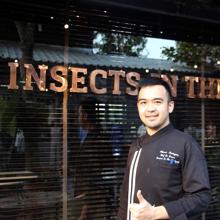 El chef tailandés Thitiwat Tantragarn fusiona en sus platos cocina occidental e insectos