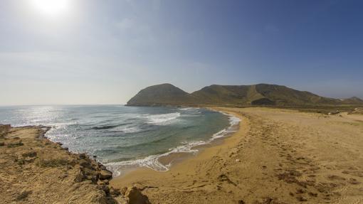 El Playazo, en pleno Cabo de Gata