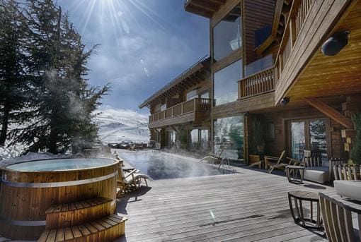 Piscina del hotel Lodge Ski & Spa