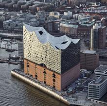 Edificio de la Filarmónica de Hamburgo, obra de Herzog y De Meuron