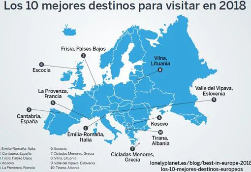 Cantabria, entre las 10 joyas ocultas de Europa, según Lonely Planet