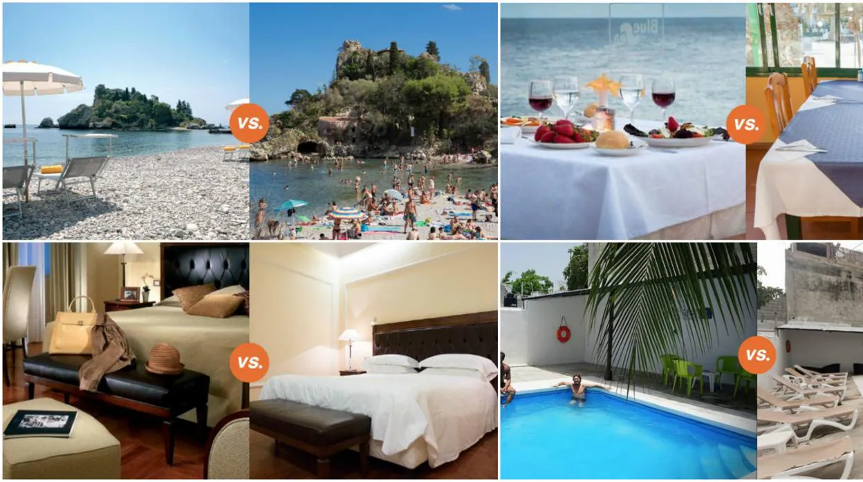 El sitio de reservas de hoteles Oyster.com comparar las fotos de las web de los hoteles con las propias