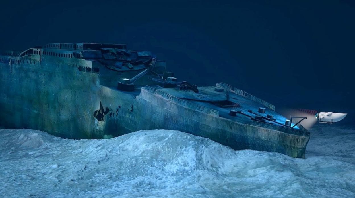 Imagen promocional de los viajes en busca del Titanic organizados por OceanGate