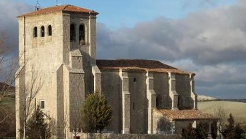 Iglesia de San Juan Bautista en Villanueva Río Ubierna