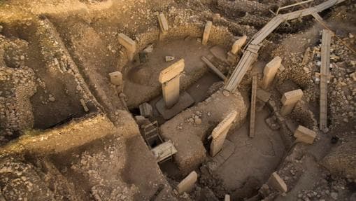 Edificio D en el sitio arqueológico de Goebekli Tepe
