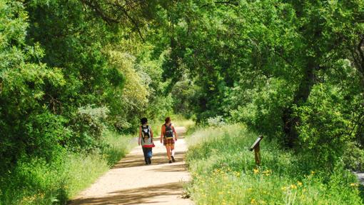 Vía Verde Sierra Norte, en la provincia de Sevilla