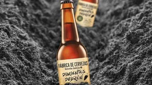 La cerveza con sabor a pimientos de padrón, otro sabor arriesgado de Estrella Galicia