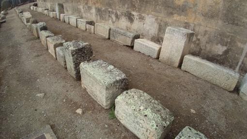 Lápidas romanas en Idanha-a-Velha