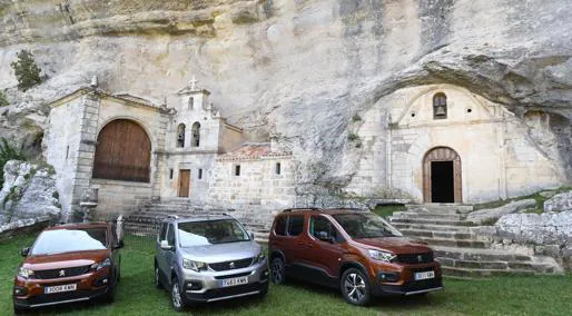 El nuevo Rifter de Peugeot en la escapada al norte de Burgos