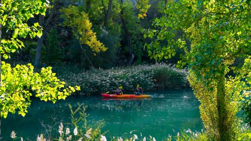 Kayak en la Hoz del Júcar