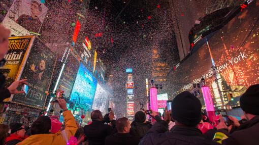 Fin de año en Times Square