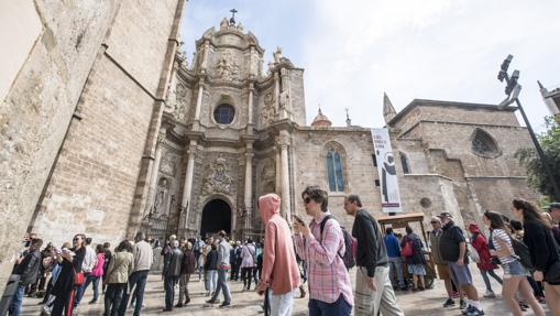 Turistas en Valencia