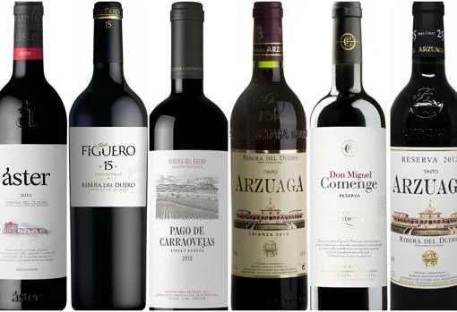 Algunos de los mejores vinos de Ribera del Duero para esta Navidad