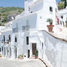 Detalle de las casas blancas de Frigiliana