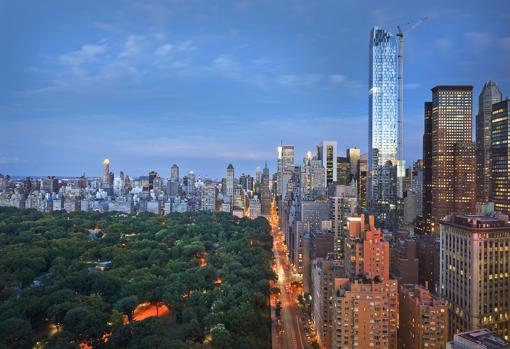 Vistas a Central Park y al skyline de Manhattan