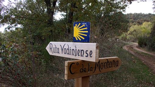 Señalización de la ruta vadiniense