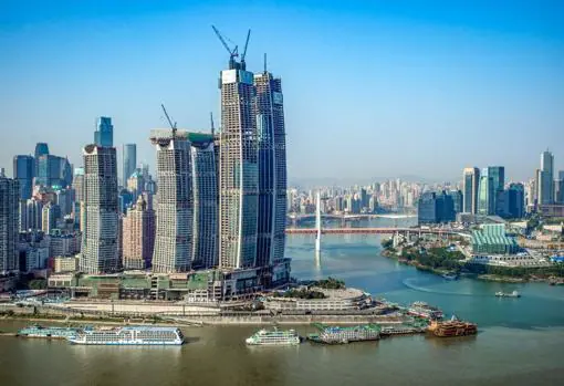 Imagen del complejo Raffles City Chongqing