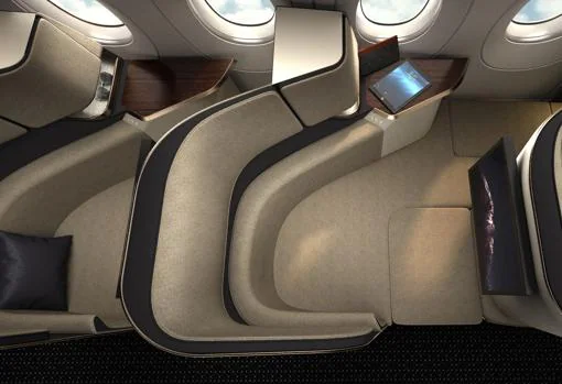 Estas son las ideas que revolucionarán el interior de los aviones