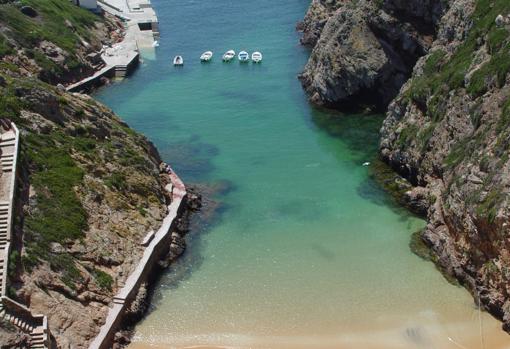 Playa de las islas Berlengas