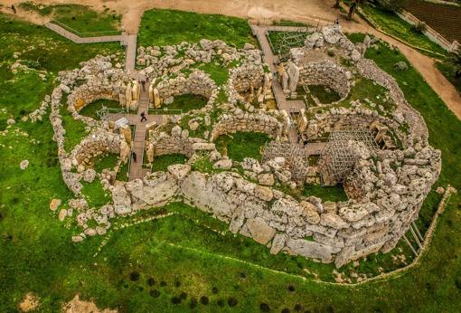 Templo de Ġgantija en Gozo