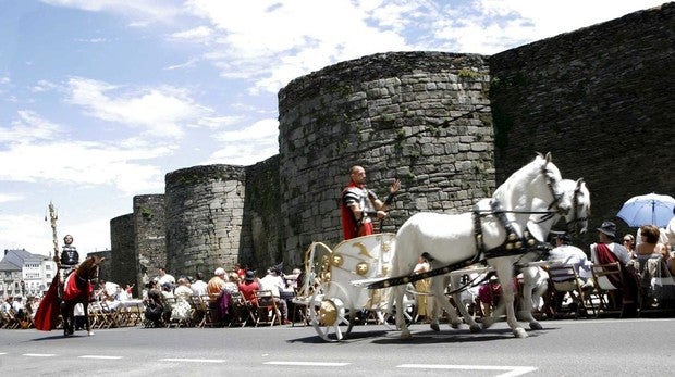 La única muralla romana del mundo cuyo perímetro se conserva intacto