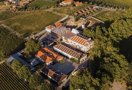 Dormir en un barril con vistas en un viñedo portugués