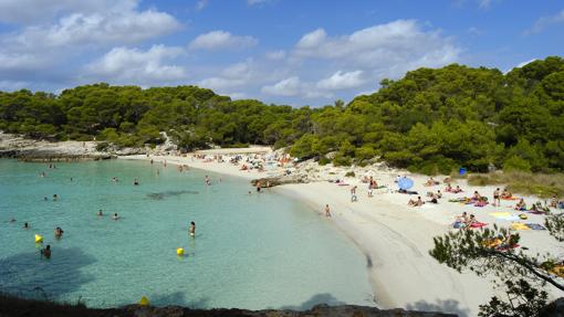 Cala Turqueta, en Menorca