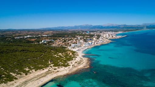 Playa Margalida, en Mallorca, Baleares