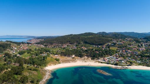 Praia de Limens, Cangas, Pontevedra