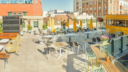 Terraza del Hotel Generator Madrid