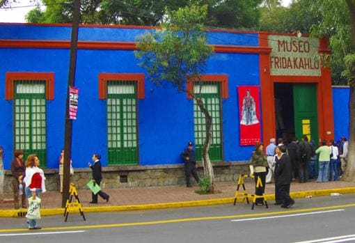 La casa Azul, museo de Frida Kahlo