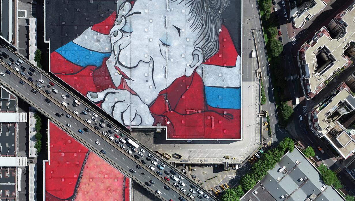 El mural de arte callejero más grande del mundo ubicado en París