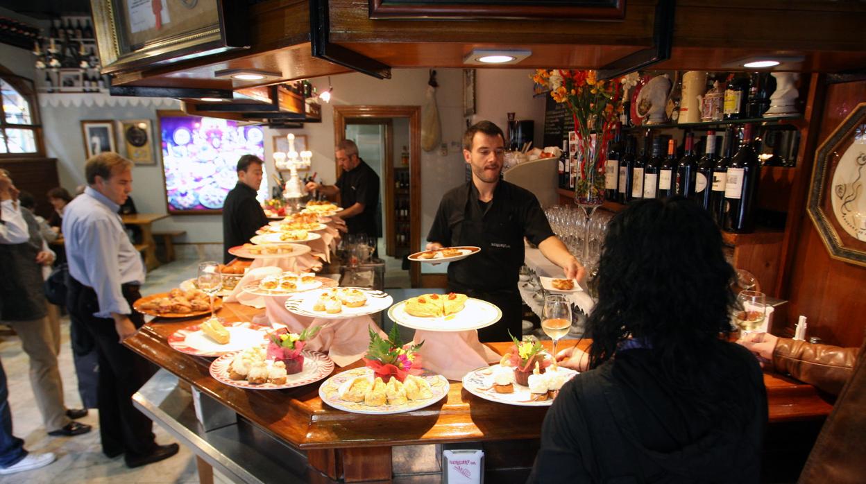 Bar Bergara, en San Sebastián