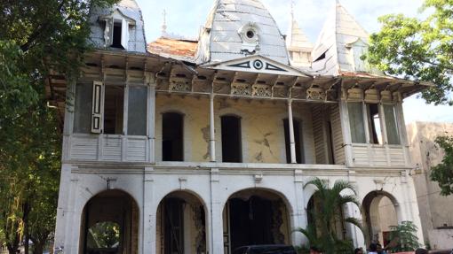Una de las casas históricas de Puerto Príncipe