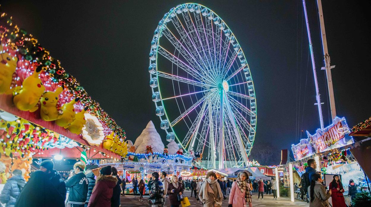 Hyde Park Winter Wonderland. el mayor parque de atracciones navideñas del mundo