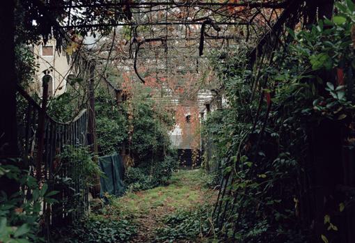 Estado de deterioro de los jardines, antes de la restauración