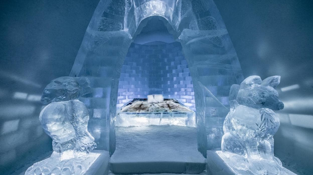 Dormir en un hotel de hielo, la experiencia que cumple 30 años