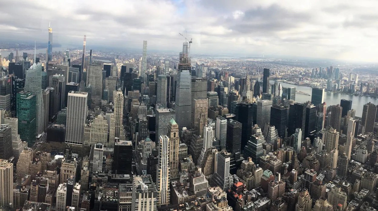 Vistas de Nueva York desde el nuevo mirador del Empire State