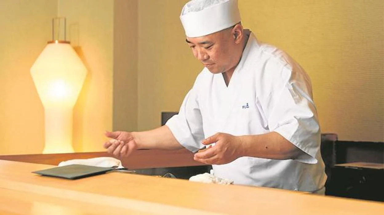 Koji Kimura, tercera generación de una familia de maestros de «sushi»