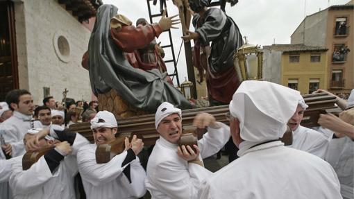 Procesión del Viernes Santo, en 2006, en Medina de Rioseco