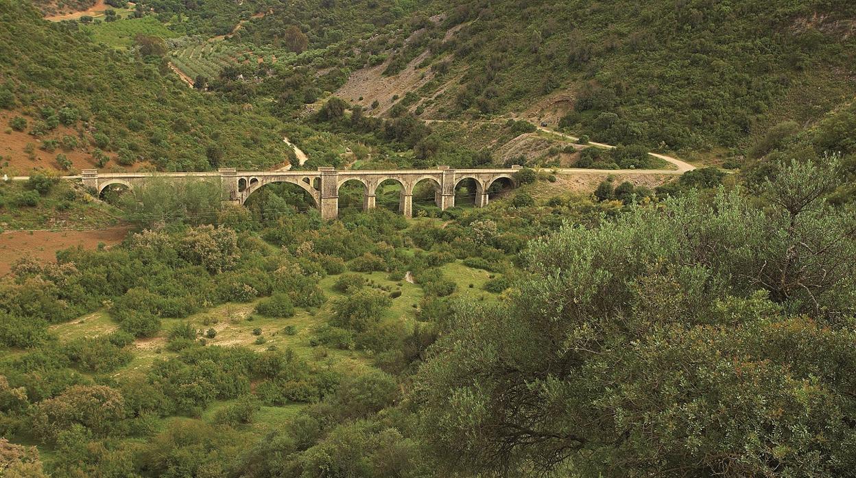 Viaducto de Coripe (Sevilla), en la Vía Verde de la Sierra