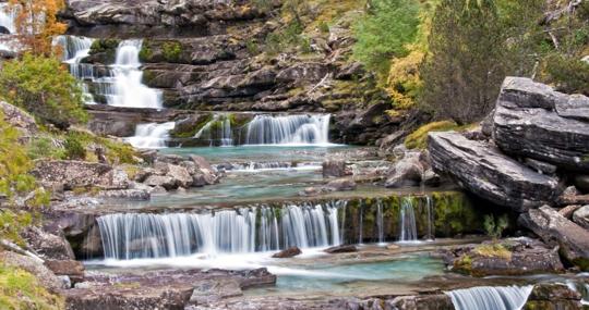 Las gradas de Soaso, en Ordesa