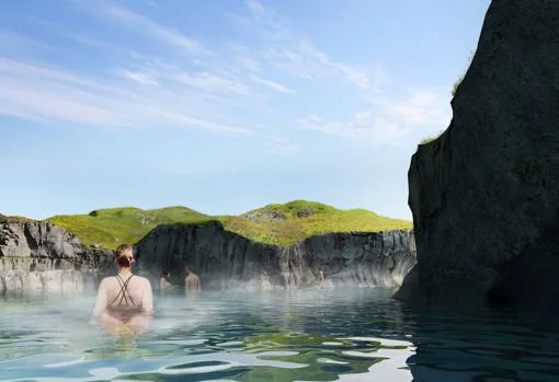 La increíble laguna de agua caliente que se está construyendo en Islandia