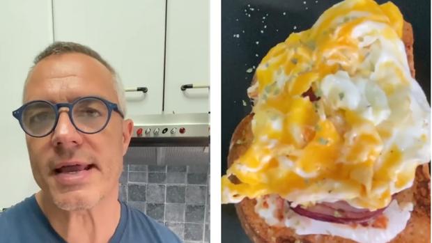 Cómo preparar una tosta sana, rica y rápida con esta receta del cocinero Juan Pozuelo