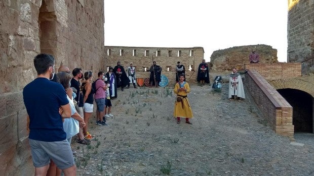 El castillo templario en el que se custodió la «Tizona» y pasó su infancia Jaime I