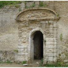 Entrada a las minas del agua