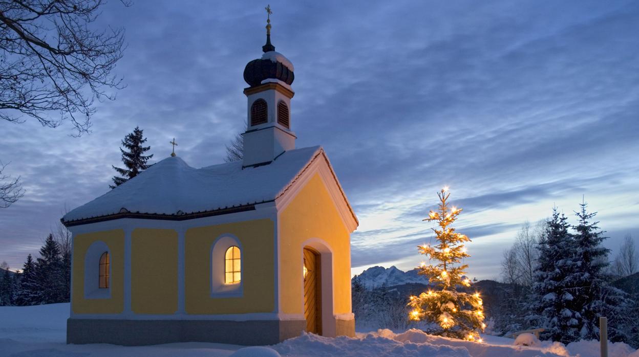 Capilla Maria Rast cerca Krün, Alta Baviera