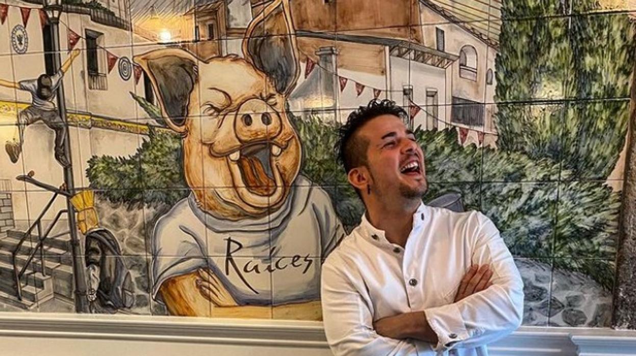 Carlos Maldonado, en su restaurante Raíces de Talavera de la Reina