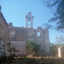 Ruinas de la cartuja. Exterior de la capilla de las Reliquias, en la cabecera